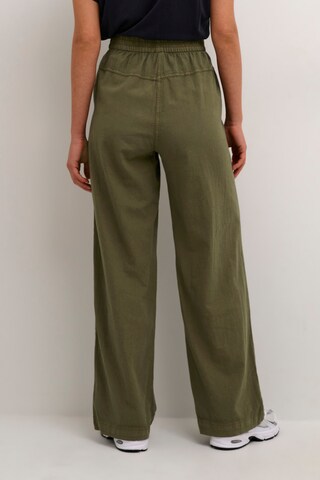 Loosefit Pantaloni di Kaffe in verde