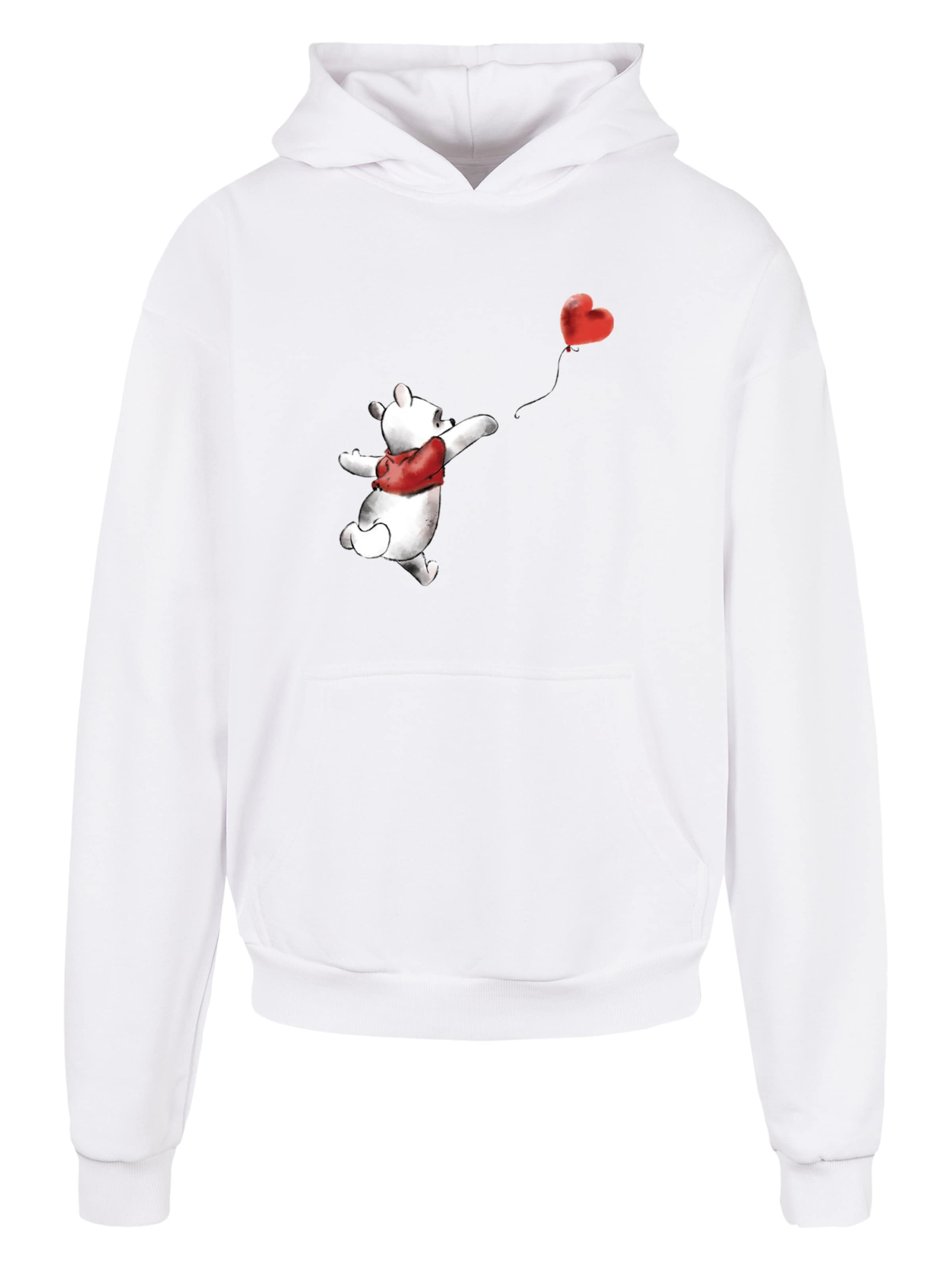 Männer Große Größen F4NT4STIC Sweatshirt 'Disney' in Weiß - JR70071 Männer Große Größen F4NT4STIC Sweatshirt 'Disney' in Weiß - JR70071