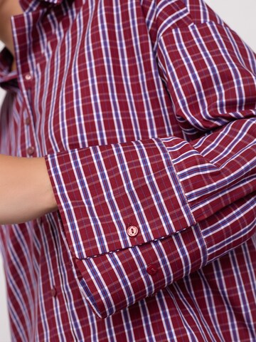 co'couture - Camiseta ' ReneeCC ' en rojo: lado