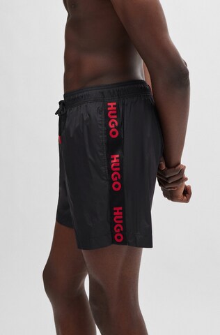 HUGO - Bermudas 'FAB' en negro