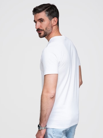 Ombre Shirt in Wit