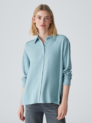 OPUS Bluse 'Fuhla' in Blau: Vorderseite