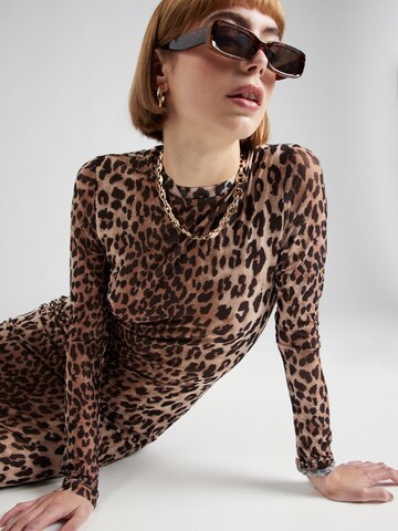 CATWALK JUNKIE Dress 'FELINE' in Brown