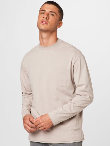 BURTON MENSWEAR LONDON - Camiseta en beige: frente