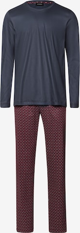 Hanro - Pijama comprido ' Night & Day ' em cinzento: frente