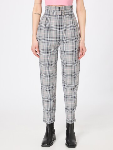 Dorothy Perkins Regular Pants 'Willow Check' in Blue: front