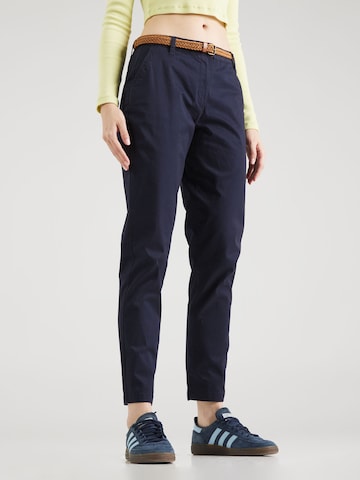 Coupe slim Pantalon chino 'Chicago' JDY en bleu : devant