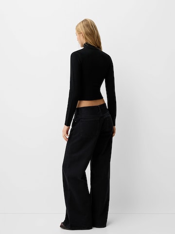 Pull-over Bershka en noir
