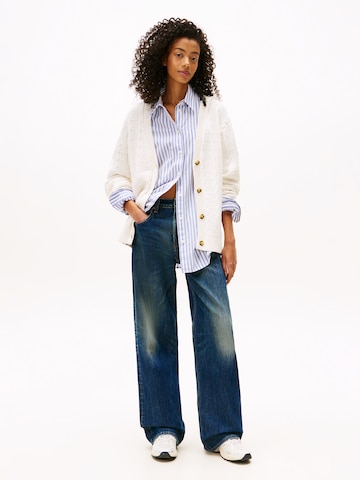 Tommy Jeans Knit cardigan in White