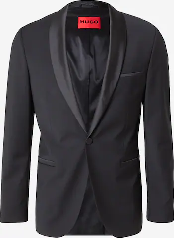 juoda HUGO Priglundantis modelis Klasikinis švarkas 'Arti': priekis