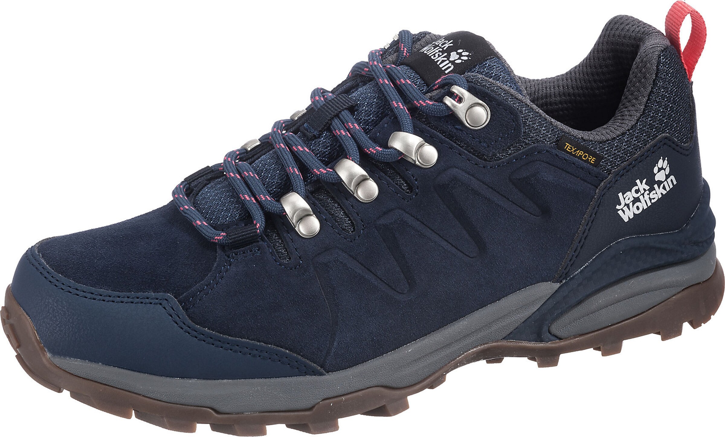 JACK WOLFSKIN Flats 'Refugio' in Blue: front