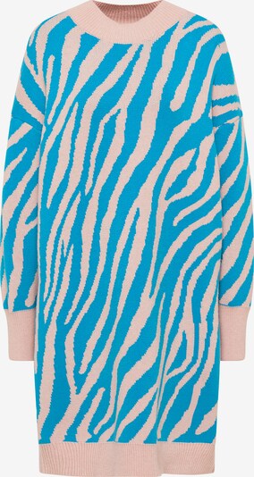 MYMO Knit dress in Blue / Light pink, Item view