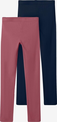 NAME IT - Skinny Leggings 'Vivian' em azul: frente