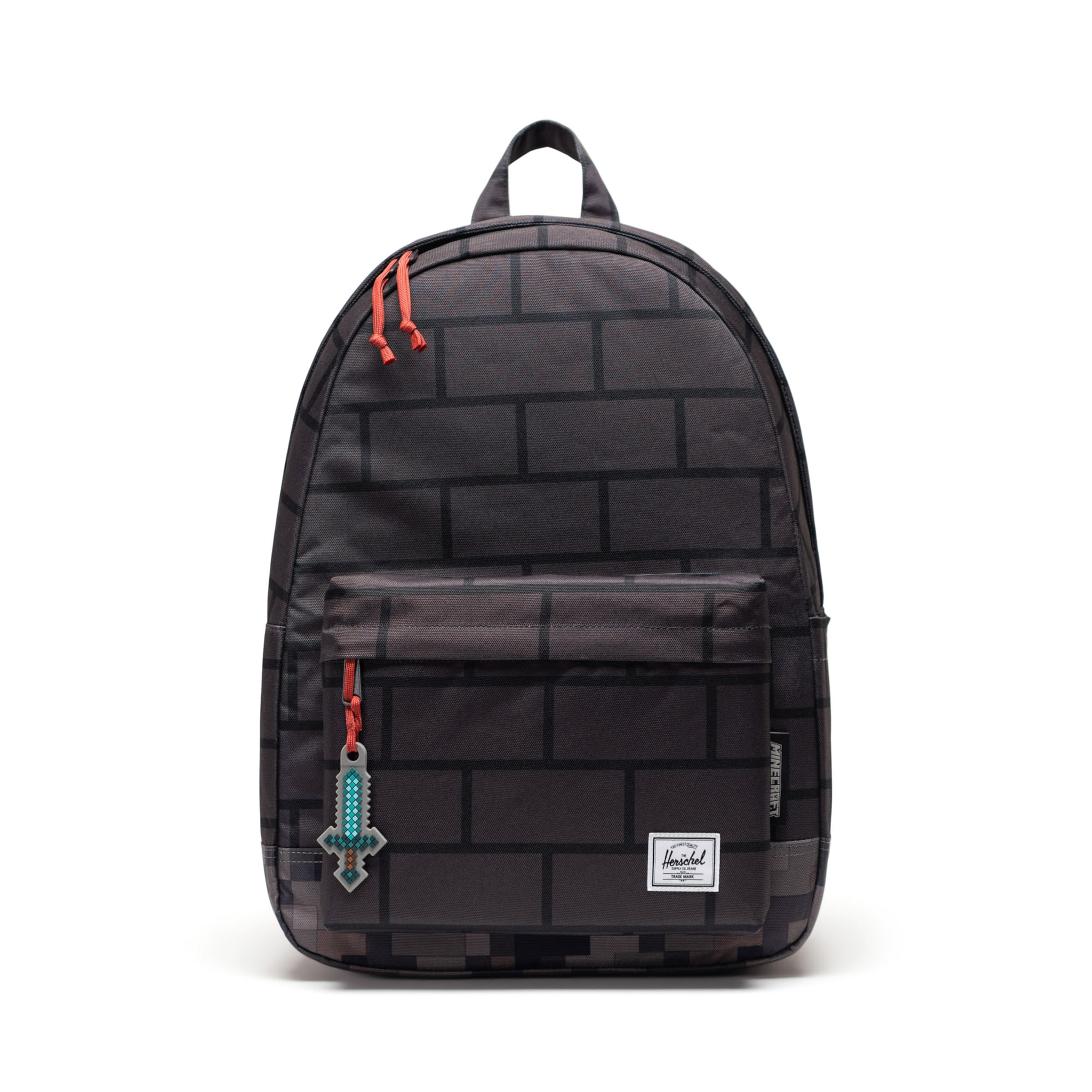 Sac à dos 'Minecraft Classic XL ' Herschel en gris : devant