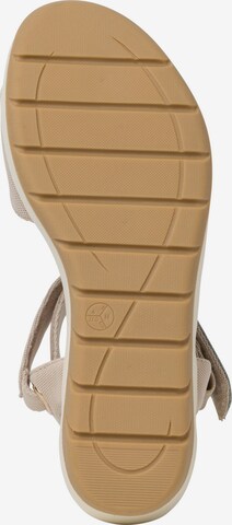 JANA Strap Sandals in Beige