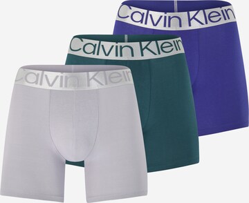 Boxeri de la Calvin Klein Underwear pe albastru: față