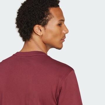 Maglietta 'Trefoil Essentials' di ADIDAS ORIGINALS in rosso