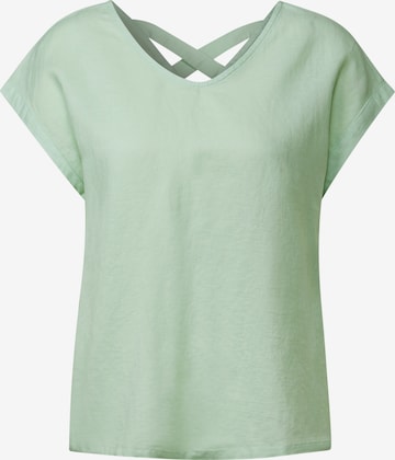 STREET ONE Bluse in Grün: Vorderseite