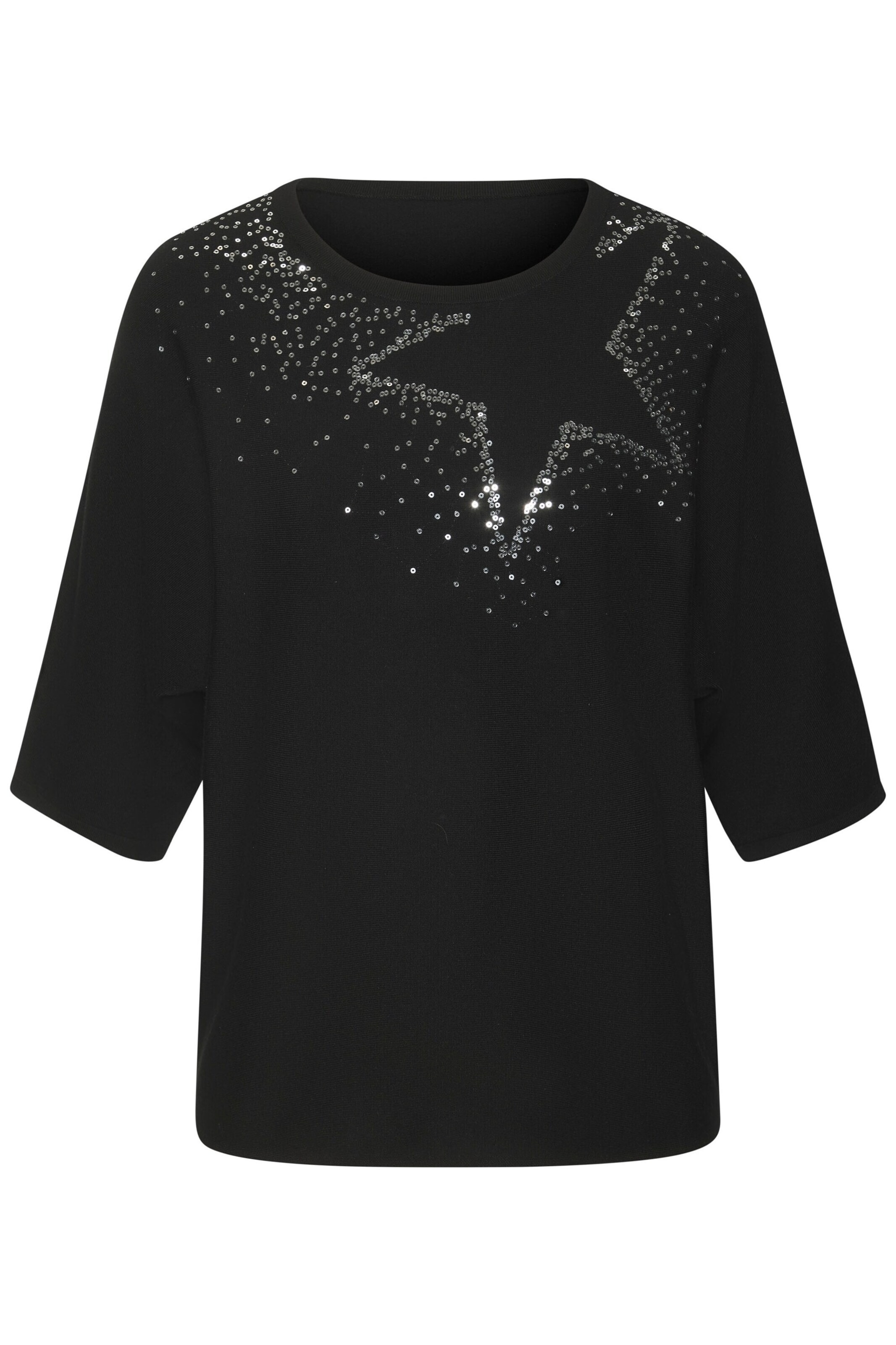 LASCANA Shirt in Schwarz: Vorderseite