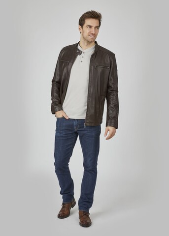bugatti Lederjacke 'BUAlberto' in Braun