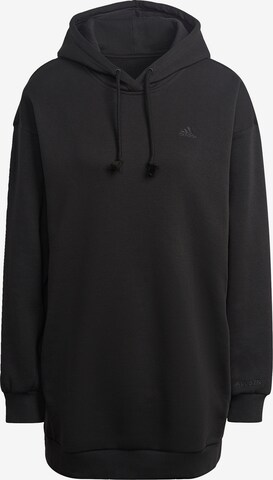 ADIDAS SPORTSWEAR Athletic Sweatshirt 'All Szn Fleece Long' in Black: front