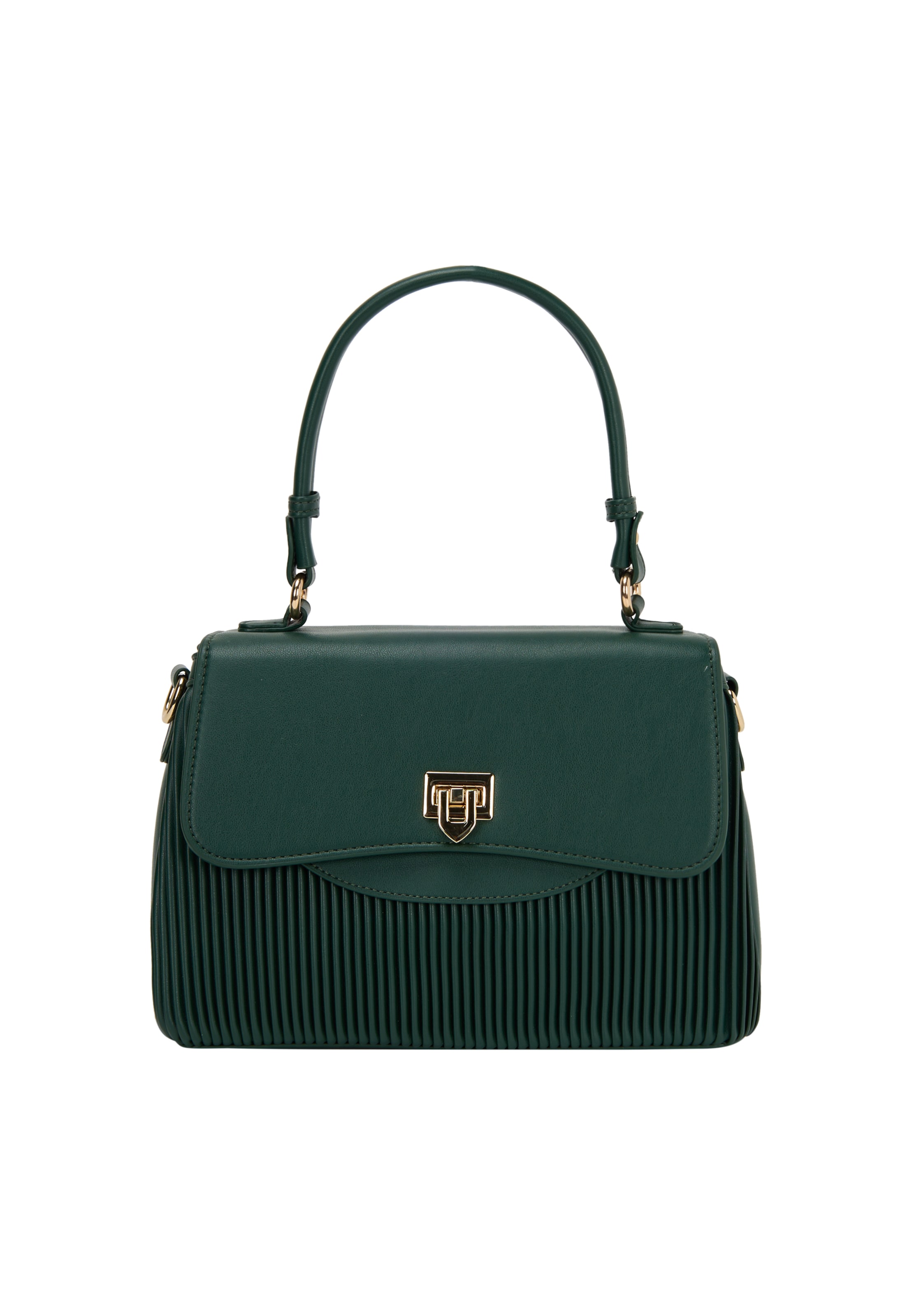 faina Handtas in Groen: voorkant