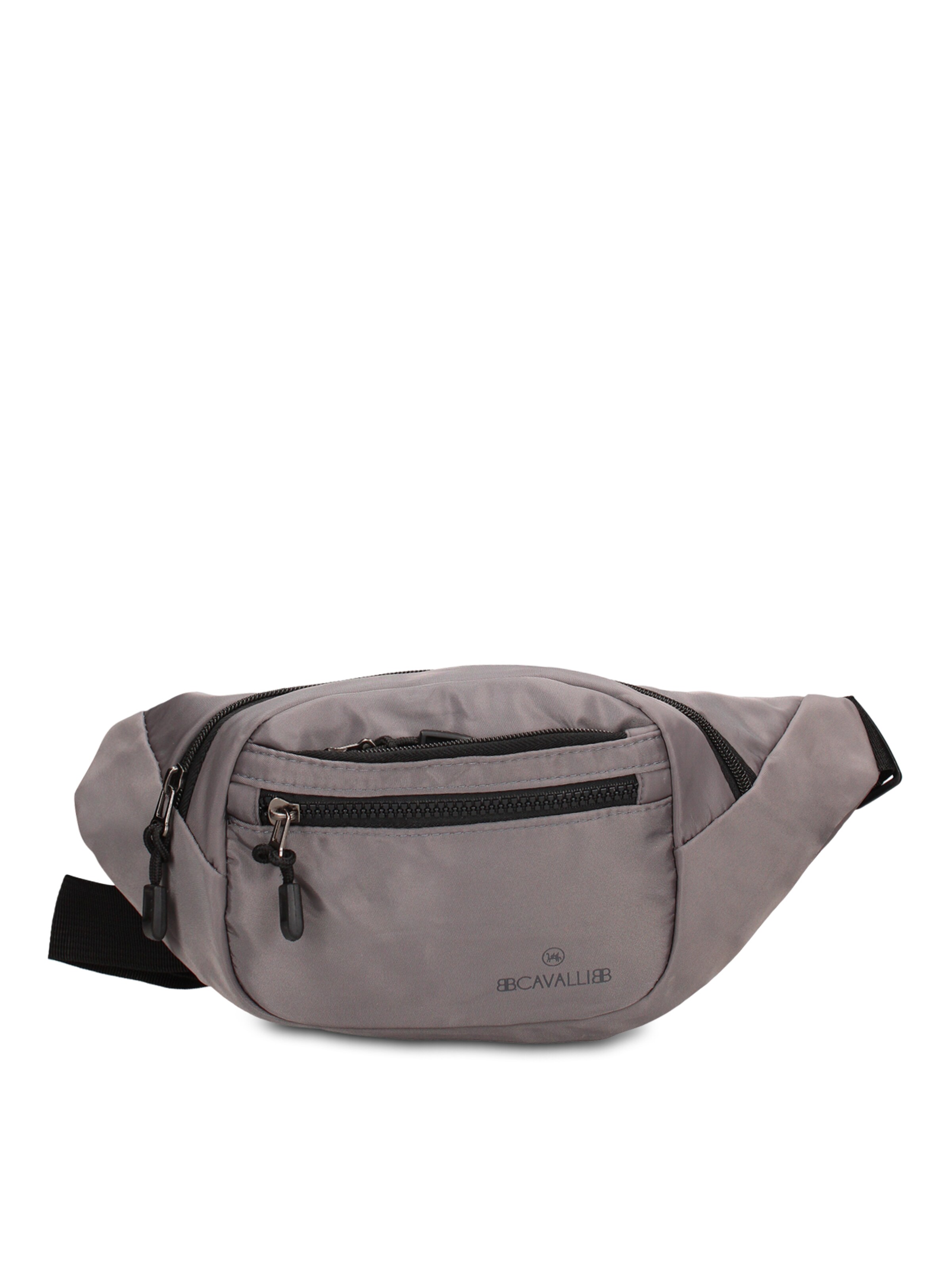 Marsupio 'Marsupio Uomo B Cavalli Vegan Leather' di B. Cavalli in grigio: frontale