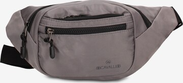 Marsupio 'Marsupio Uomo B Cavalli Vegan Leather' di B. Cavalli in grigio: frontale