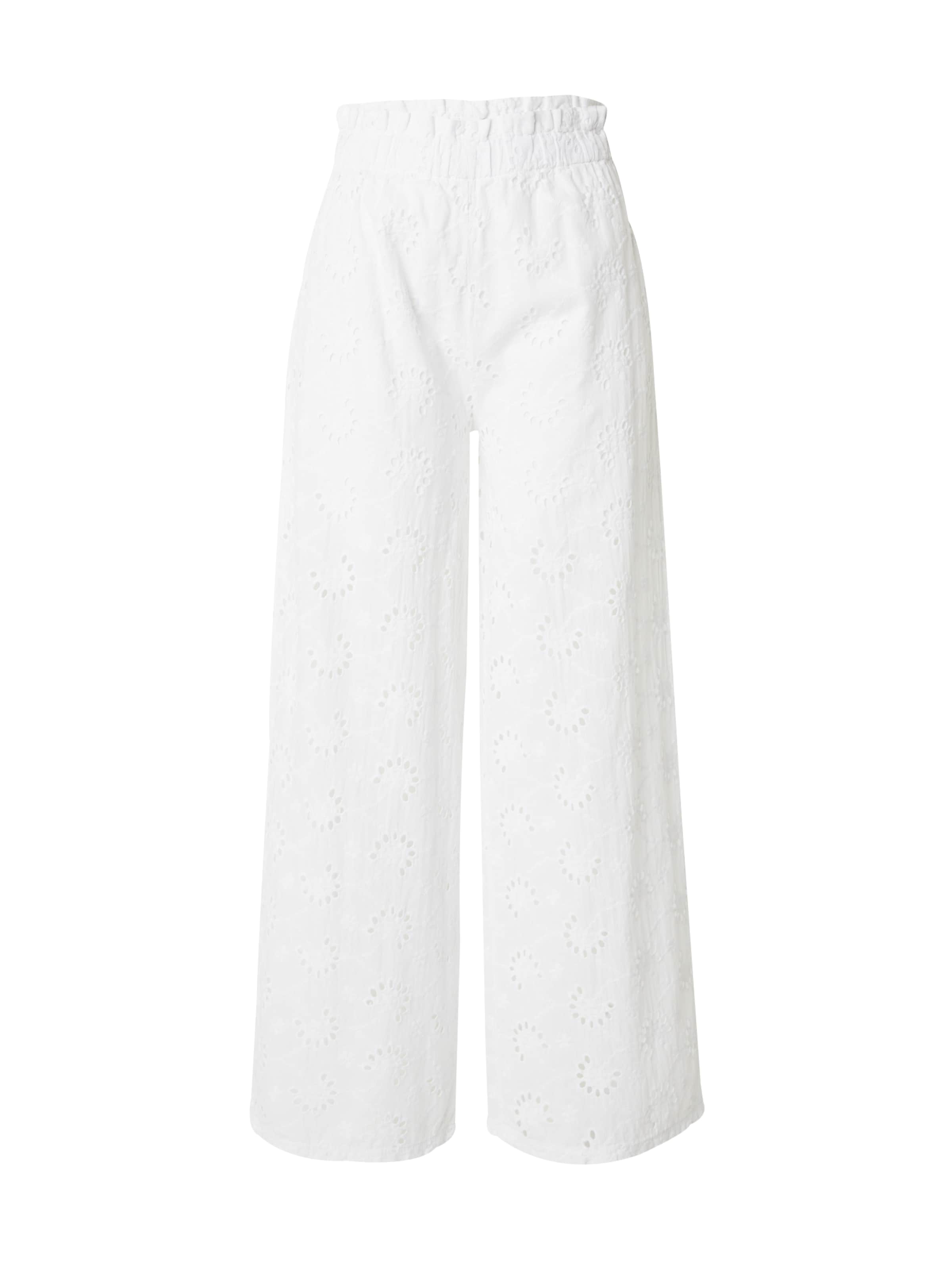 Herrlicher Loosefit Broek 'Mariena' in Wit: voorkant