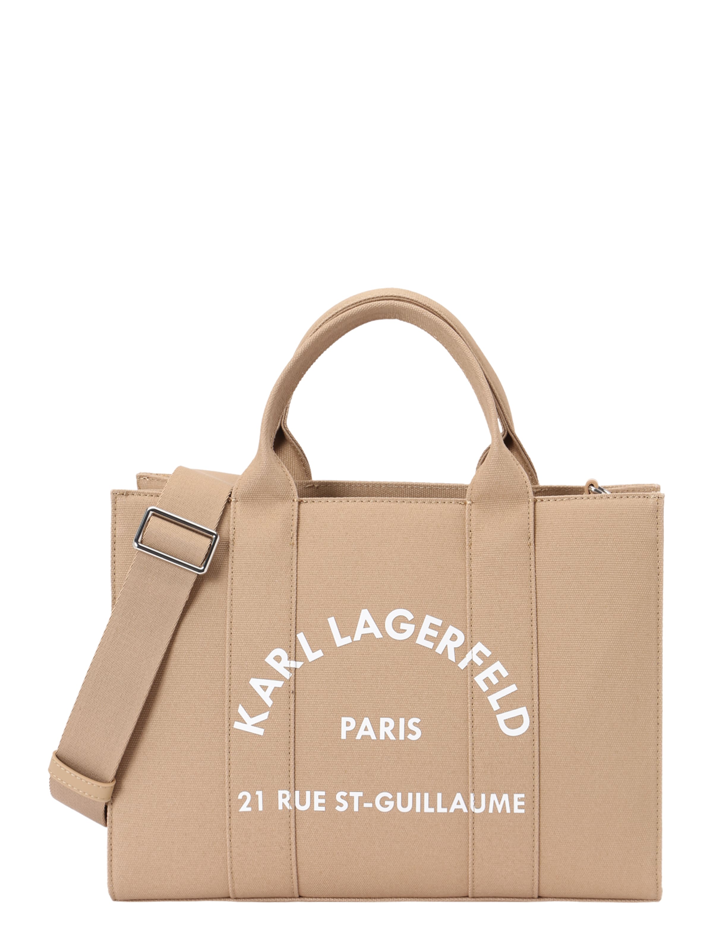 Karl Lagerfeld Handtasche in Braun: Vorderseite