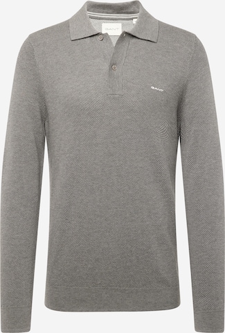 GANT - Camiseta en gris: frente