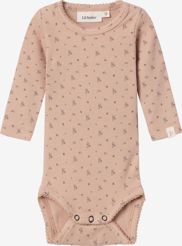 Lil'Atelier Romper/Bodysuit in Pink: front