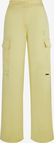 HUGO Loose fit Cargo Pants 'Hakila-1' in Yellow: front