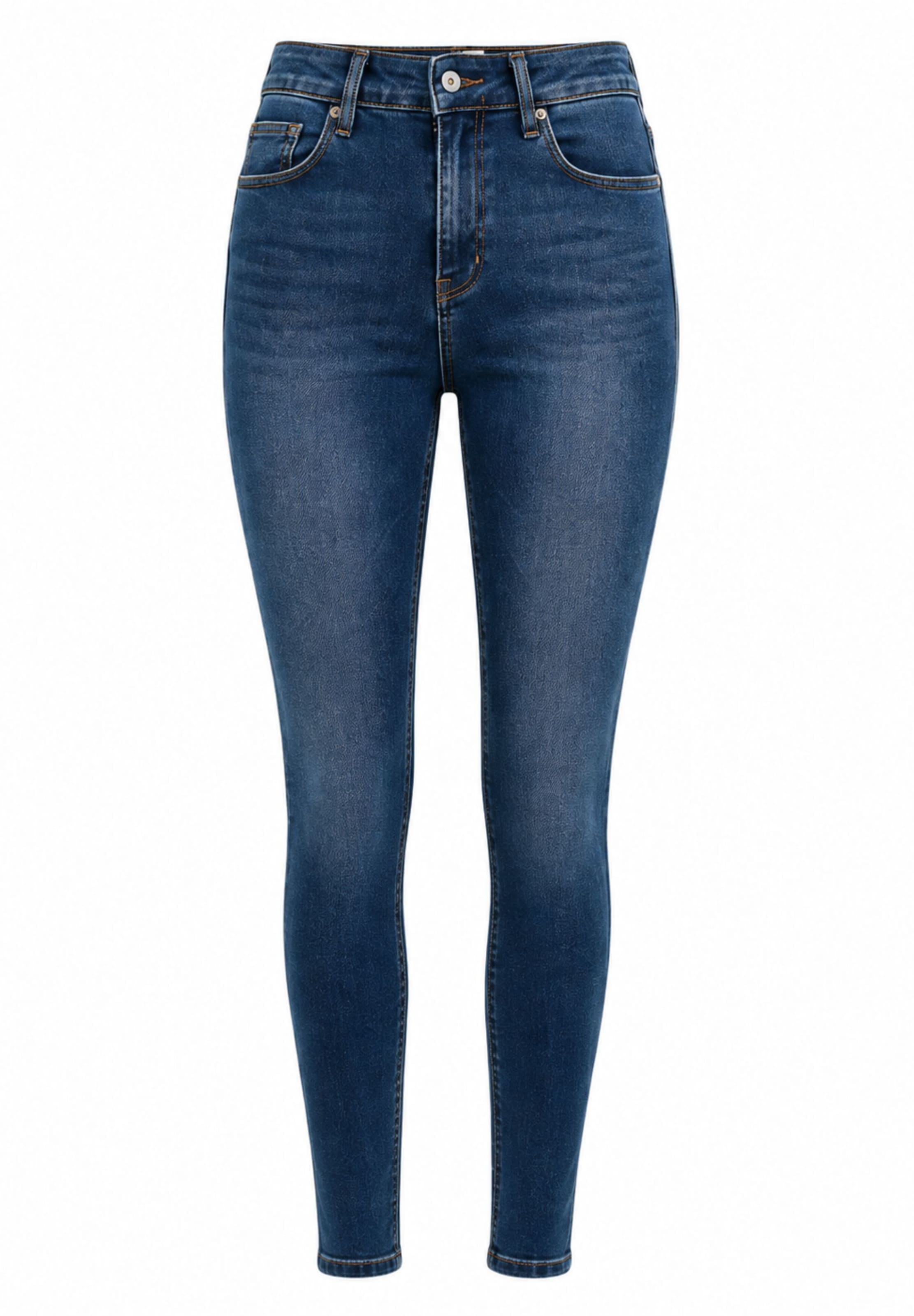 Elara Jeans in Blau: Vorderseite
