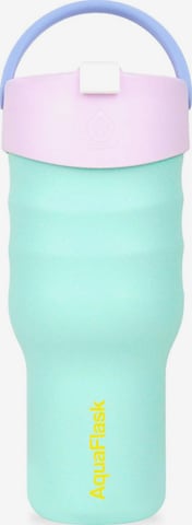 AquaFlask Láhev na vodu 'AquaFlask Termoláhev TUMBLER 887 ml' – modrá: přední strana