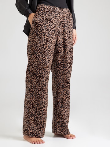 Pantaloncini da pigiama di Lindex in marrone: frontale