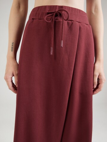 Moonchild Yoga Wear Wide leg Παντελόνι φόρμας σε κόκκινο