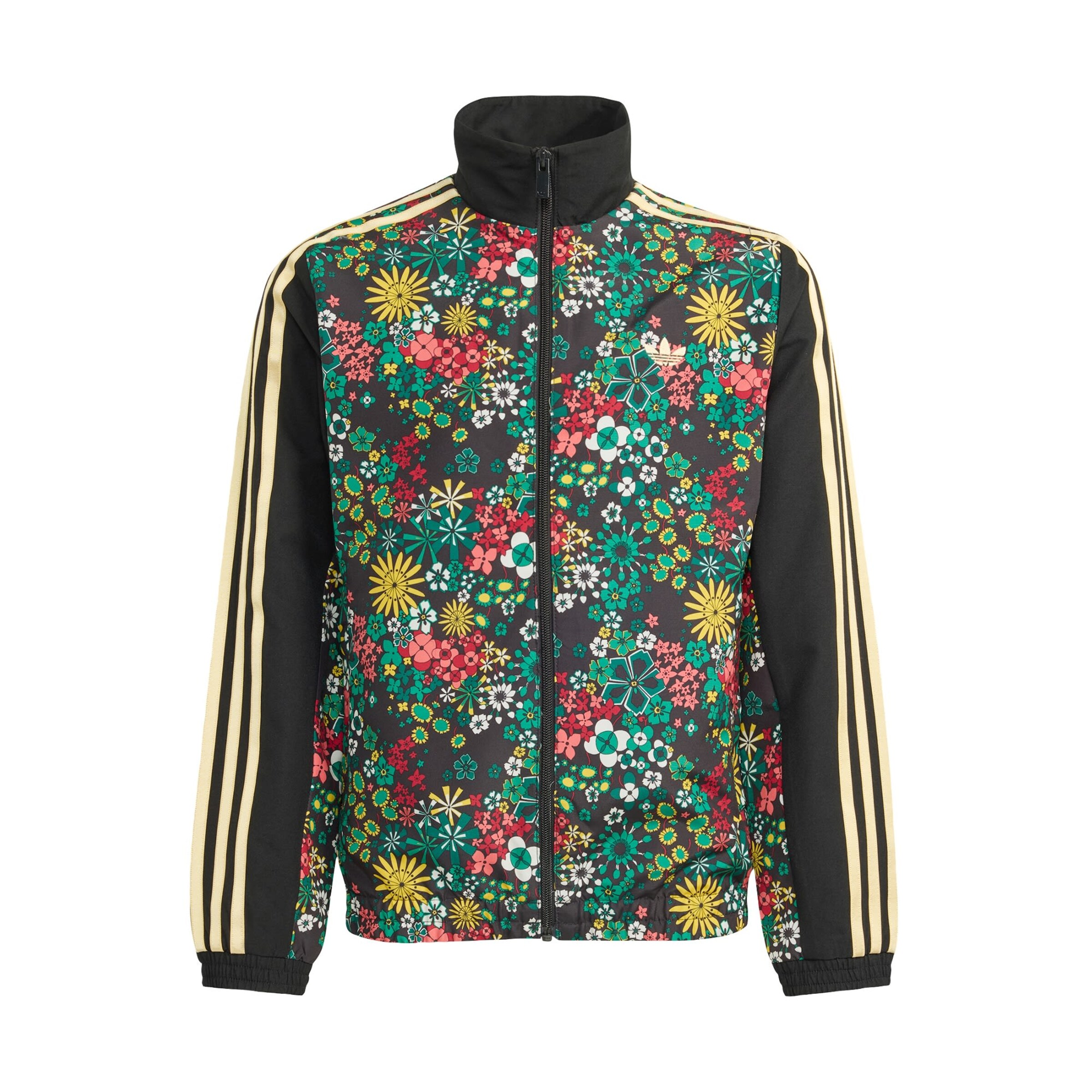 Veste mi-saison 'Adidas Originals x Liberty London' ADIDAS ORIGINALS en noir : devant