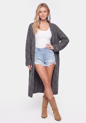 IZIA Strickjacke in Grau