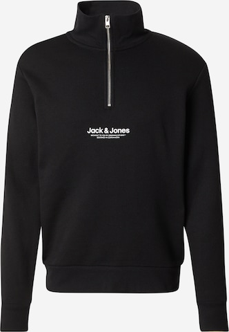 JACK & JONES Majica 'JWHVESTERBRO' | črna barva: sprednja stran