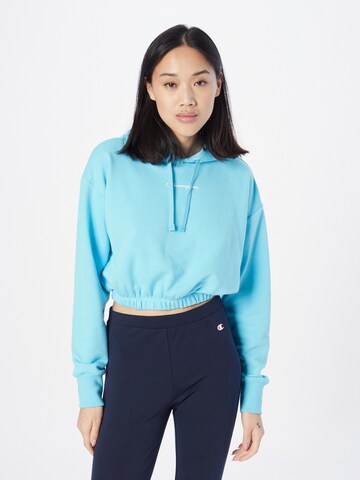 Champion Authentic Athletic Apparel Sweatshirt in Blau: predná strana