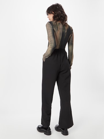 Hailys Loose fit Pleat-Front Pants 'Grace' in Black