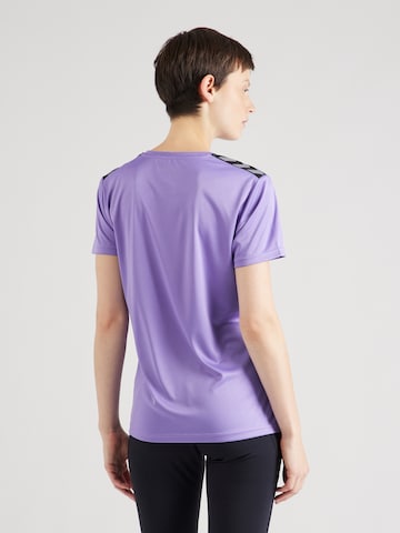 Hummel Funktionsbluse 'Authentic' i lilla
