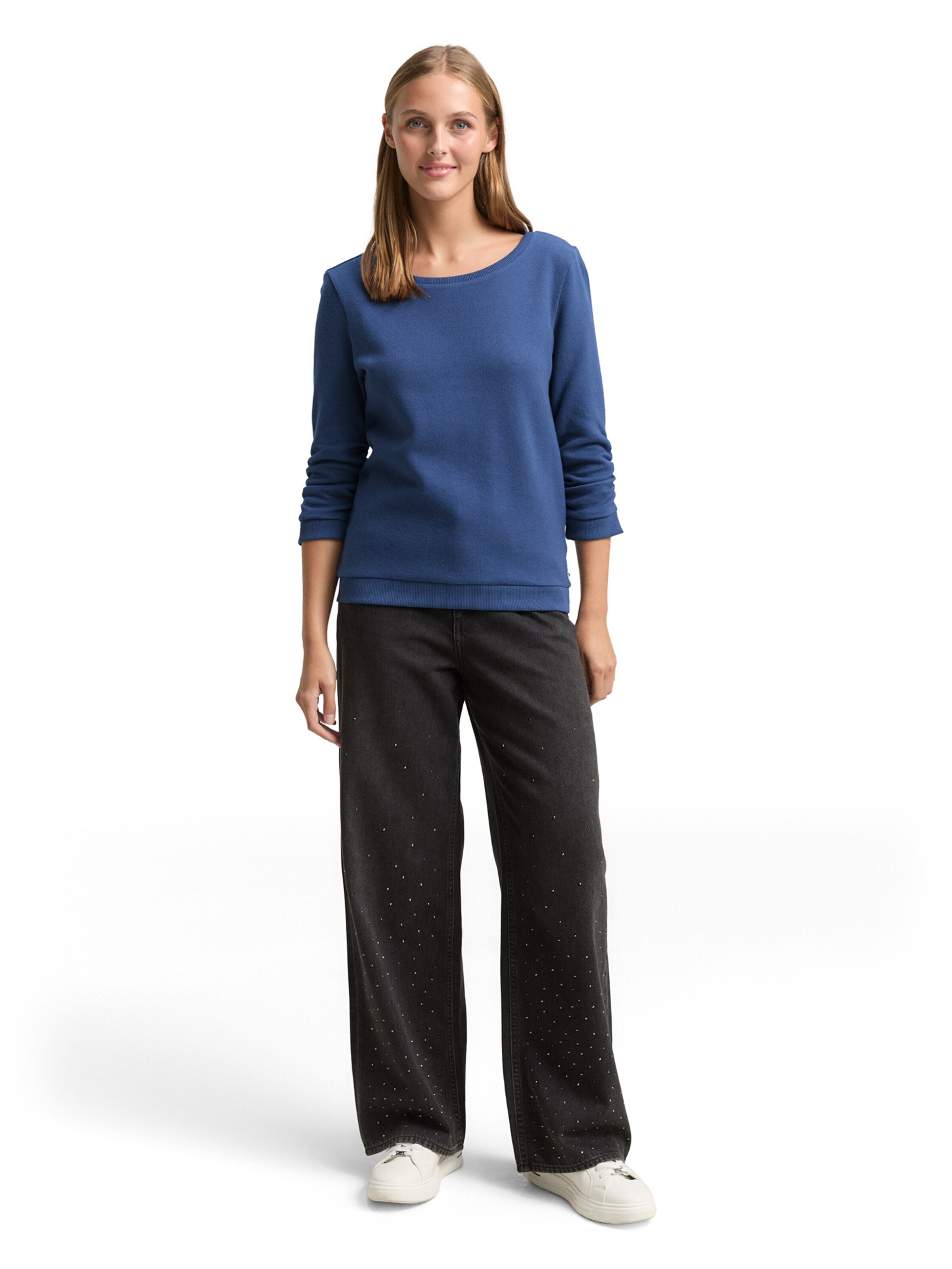 Sweat-shirt TOM TAILOR DENIM en bleu