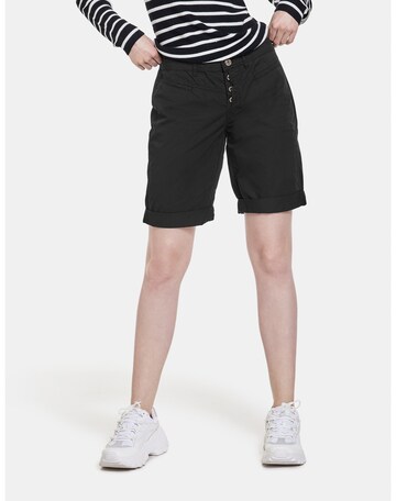 TAIFUN Regular Shorts in Schwarz: predná strana