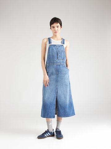 G-Star RAW - Vestido em azul: frente