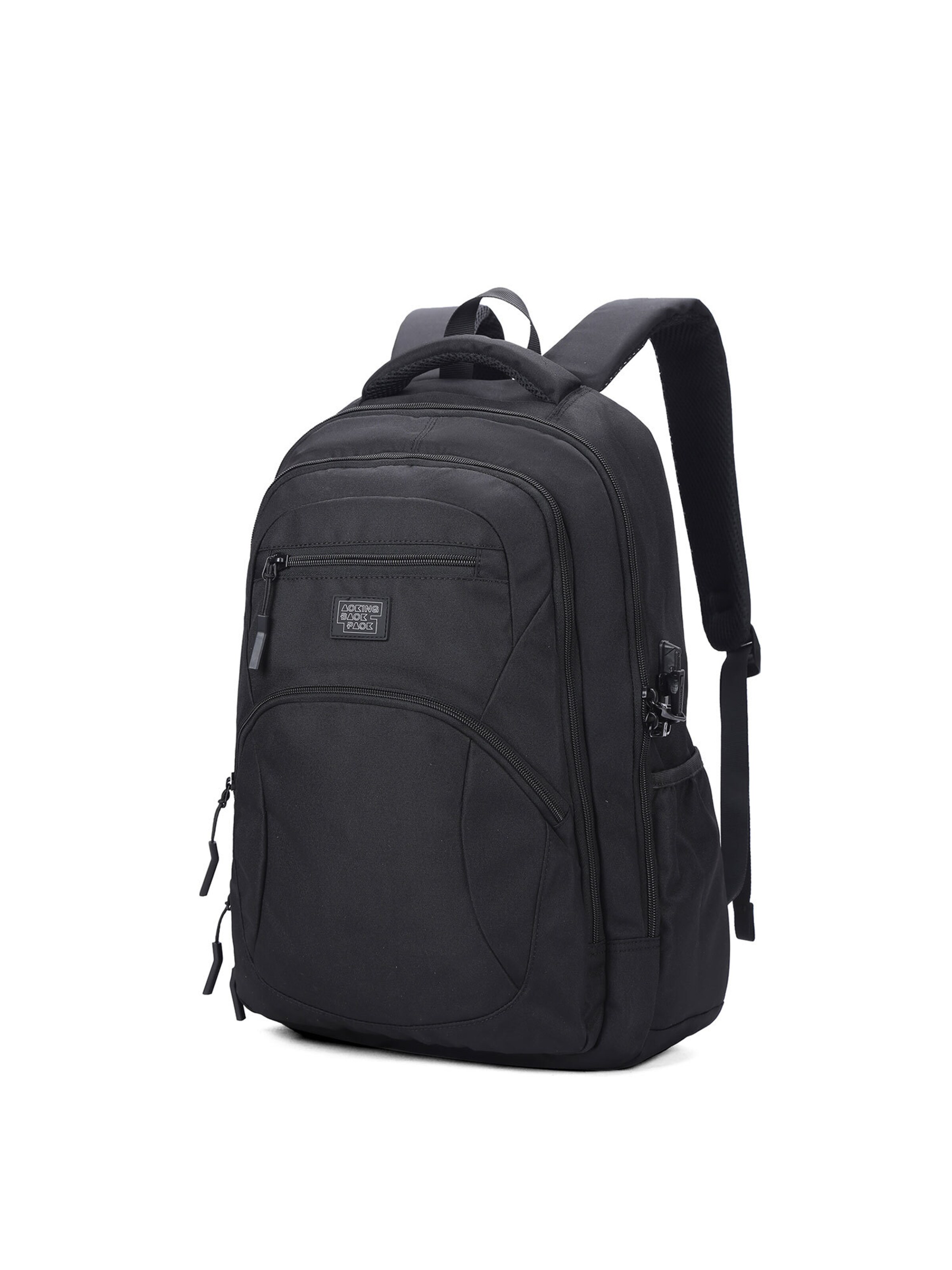 Aoking Backpack in Black: front