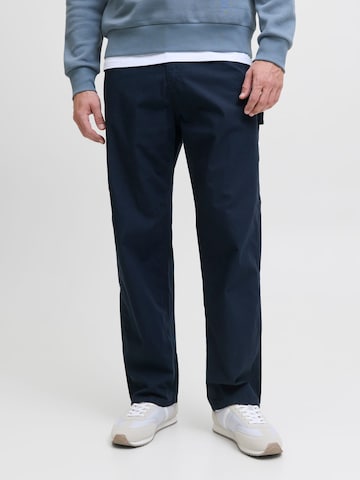 Wide Leg Pantalon JACK & JONES en bleu : devant