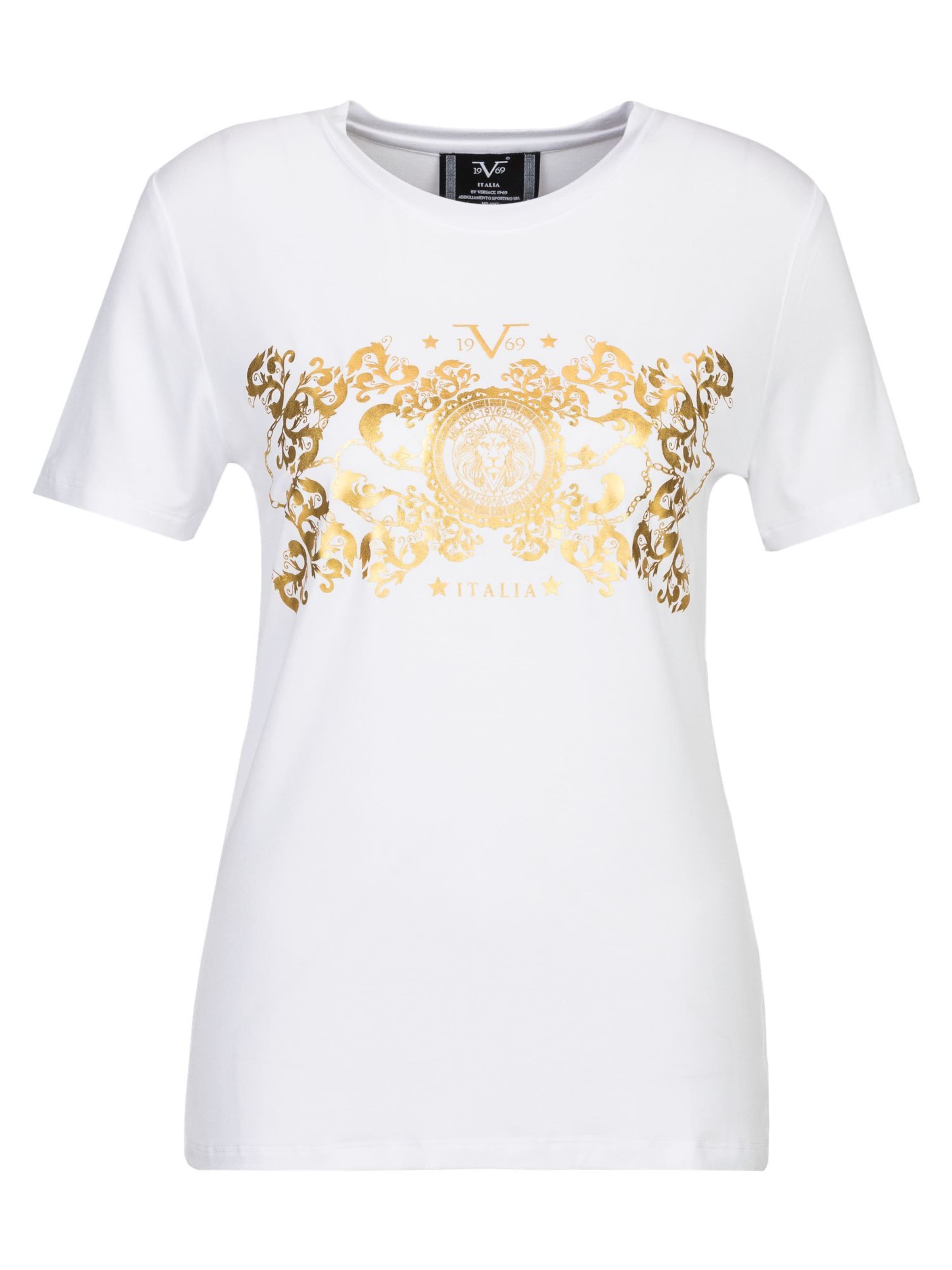 19V69 ITALIA Shirt in White: front