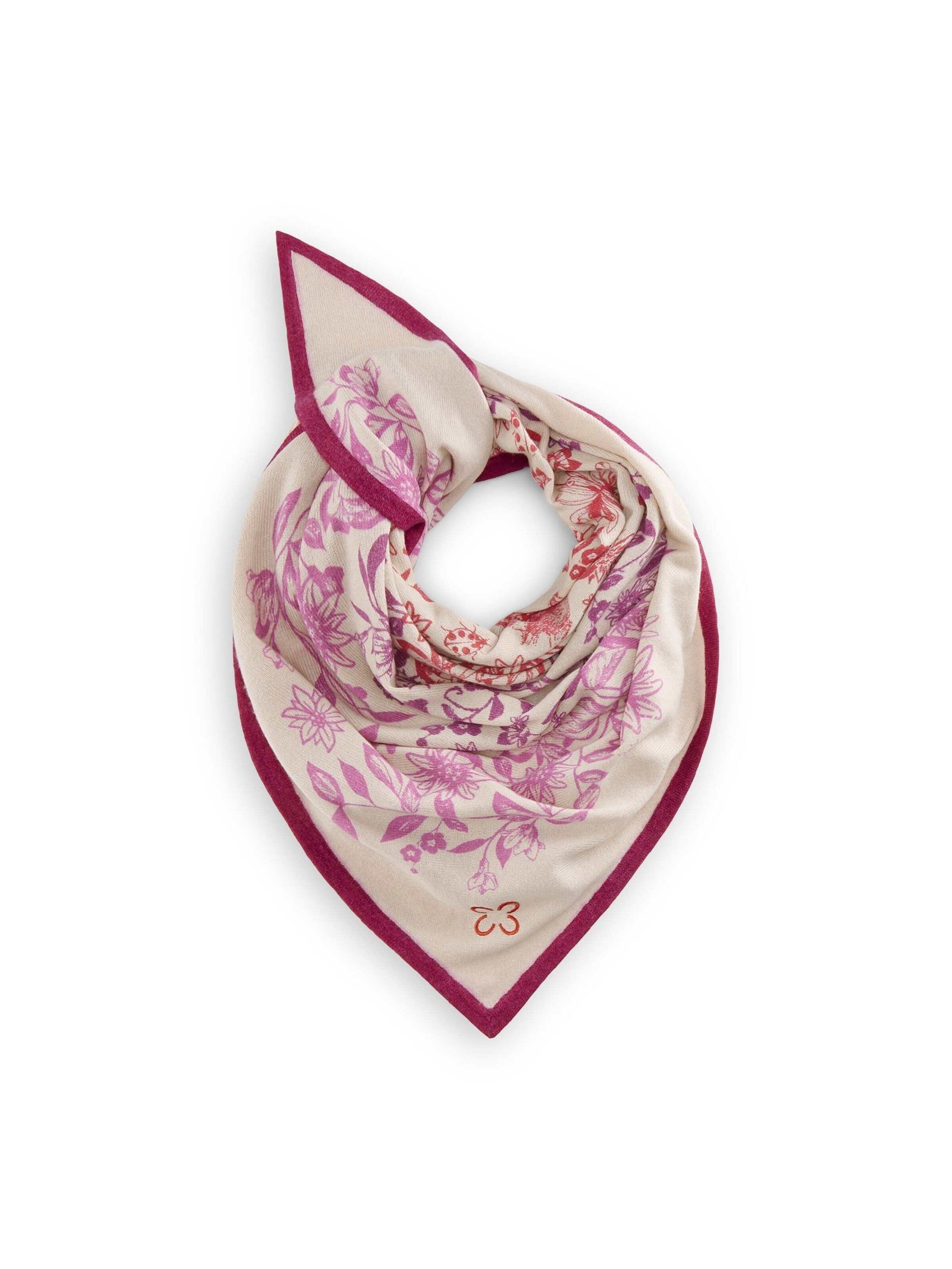 CODELLO Klederdrachtdoek in Roze: voorkant